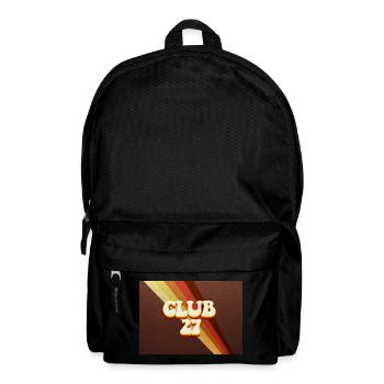 Club 27 - Backpack - black - Front