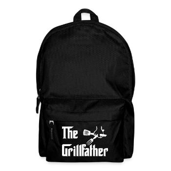 Le père gril amateur de barbecue - Sac à dos - noir - Devant