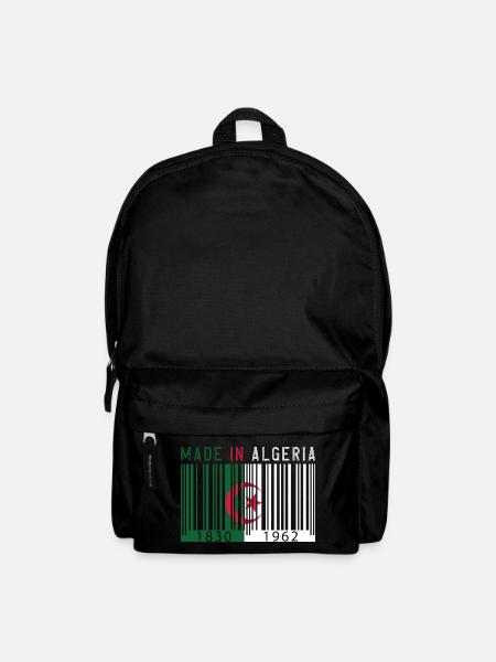 Algerien Jahrgang Geschenk MADE IN ALGERIA - Rucksack - Schwarz