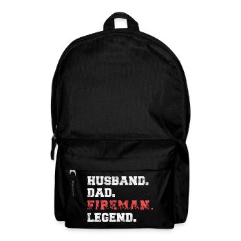 Fire brigade firefighter - Backpack - black - Front