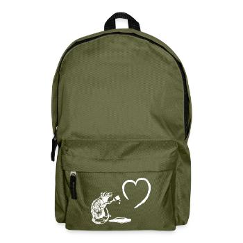 Brush Artist Rat - Backpack - olive green - Front