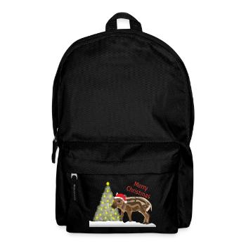 Merry Christmas, Freddy Frischling - Backpack - black - Front