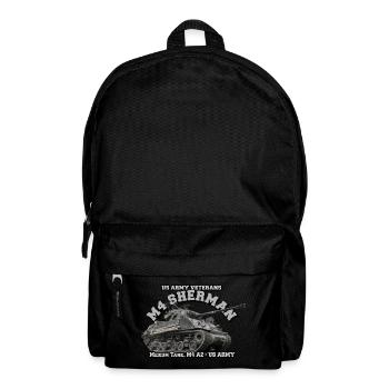M4 A2 Sherman Tank US ARMY - Backpack - black - Front