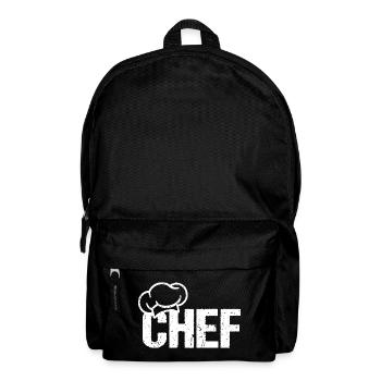 CHEF Chef's Hat - Backpack - black - Front