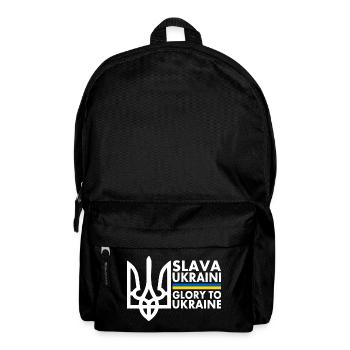 Slava ukraini - Backpack - black - Front