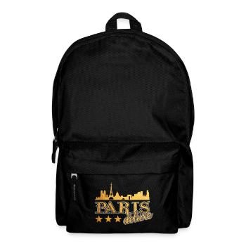 Paris France City Skyline Home Love - Backpack - black - Front
