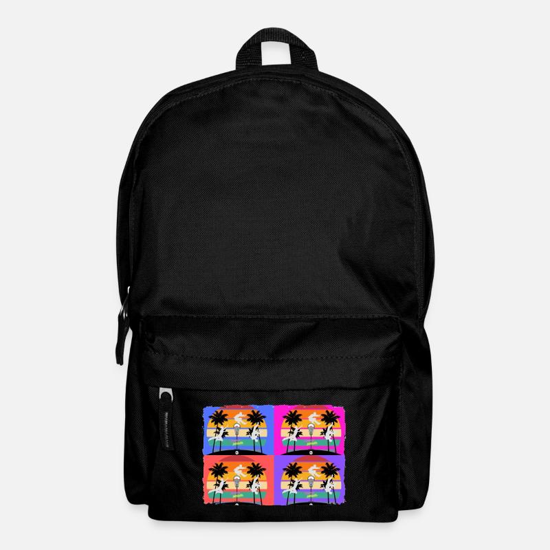 Hindernisparcours vs Hindernisparkuhr - Rucksack - Schwarz