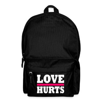 Love hurts - Backpack - black - Front