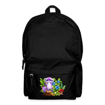 Pastel Koala in Enchanted Garden - Backpack - black - Front