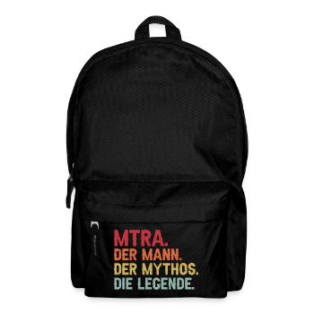 MTRA Medizinisch-Technischer Radiologie Mta - Rucksack - Schwarz - Vorne