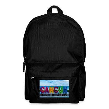 Grüße aus Mexiko . Cancun - Rucksack - Schwarz - Vorne