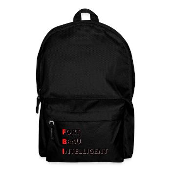 FBI sehr nett intelligent - Rucksack - Schwarz - Vorne