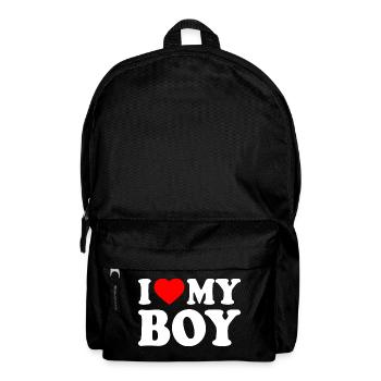 I love my boy - Backpack - black - Front