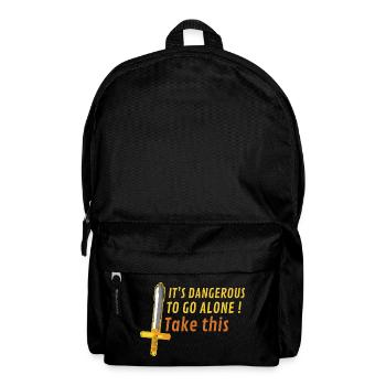 Pixel Sword Take This Hero - Backpack - black - Front
