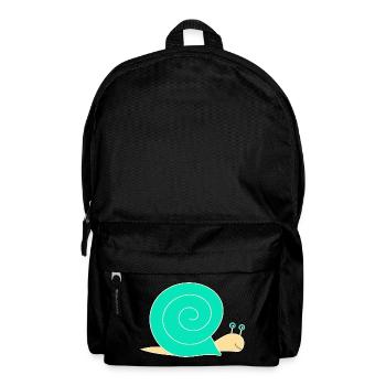 snail - Backpack - black - Front