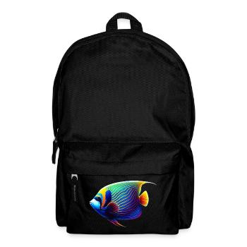 Emperor Angel Fish - Backpack - black - Front