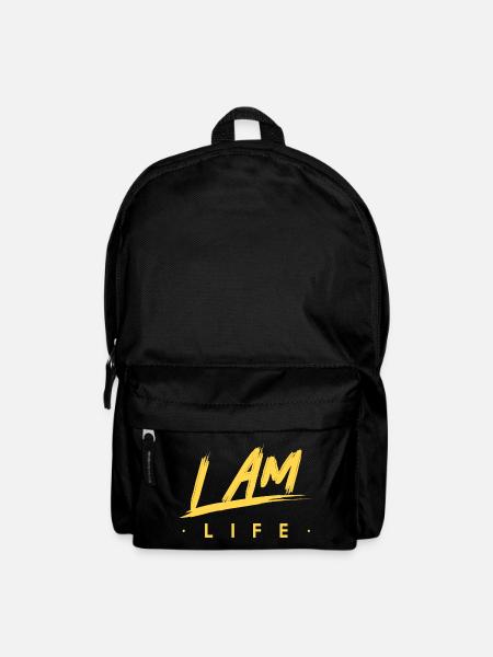 I am life zen motivation - Backpack - black
