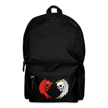 Angel and Demon Skeleton - Backpack - black - Front
