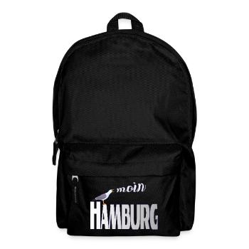 Hamburg Möwe & Moin Design - Rucksack - Schwarz - Vorne