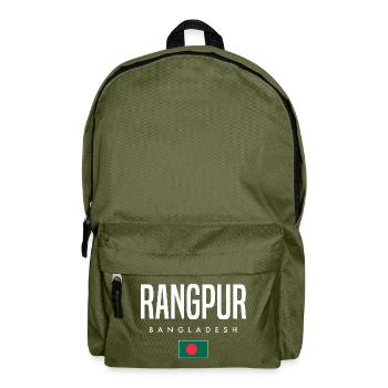 Rangpur Bangladesh - Backpack - olive green - Front
