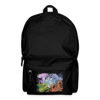 Fantasy Seasons Dragons Earth Mythology - Backpack - black - Front