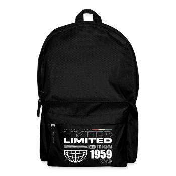 Geboren im 1959 Geburtstag 1959 - 66 Jahre Retro - Rucksack - Schwarz - Vorne