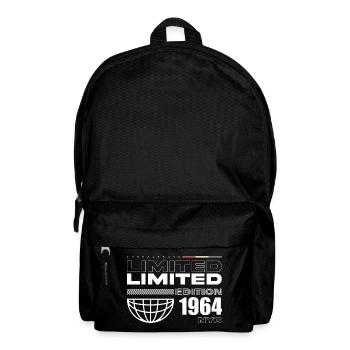 Born in 1964 Birthday 1964 - 61 Years Retro - Backpack - black - Front