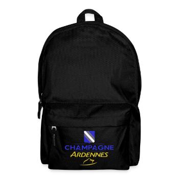 Design champardennais - Sac à dos - noir - Devant