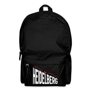Heidelberg - Rucksack - Schwarz - Vorne