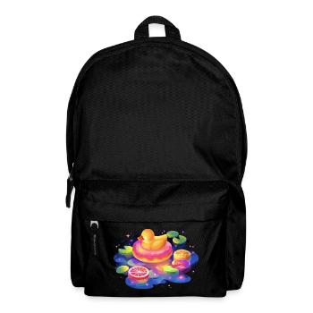 Voyage au canard donut fruité - Sac à dos - noir - Devant