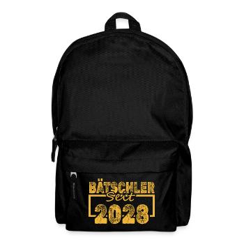 Jungeselle 2028 - Rucksack - Schwarz - Vorne