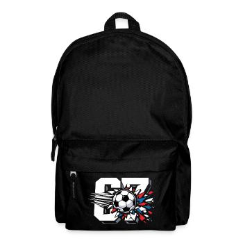 Tendance virale de la 67 Football Six Sept Gen Alpha - Sac à dos - noir - Devant