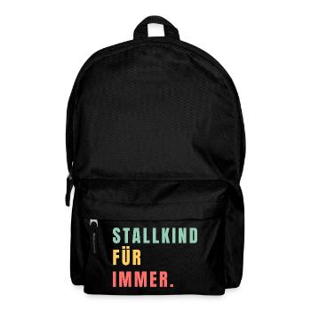 Stable child forever - Backpack - black - Front