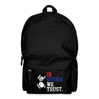 In Serbia we trust - Backpack - black - Front