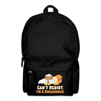 Sugarholic Küchen-Grafik-Tee - Rucksack - Schwarz - Vorne