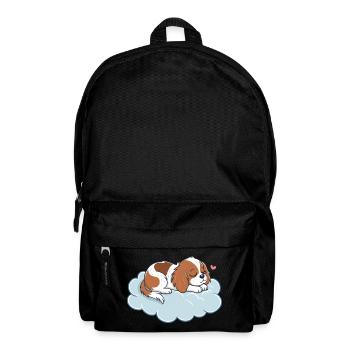 Traumhafter Welpe auf Pastellwolke - Rucksack - Schwarz - Vorne