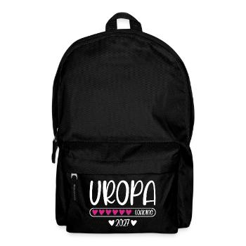 Uropa 2027 loading Herzchen Ladebalken - Rucksack - Schwarz - Vorne