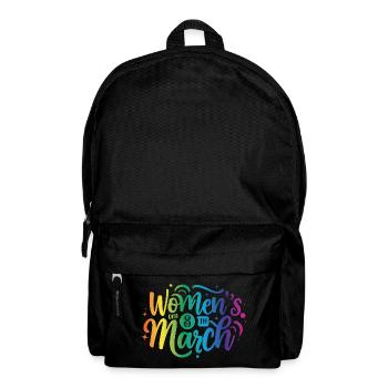 Women Day 8th March - Rucksack - Schwarz - Vorne