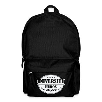 Unihelden Badge - Backpack - black - Front