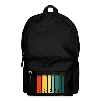 Breizh atao - Rucksack - Schwarz - Vorne