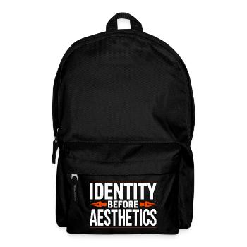 Logo Designer Identity Before Branding Specialist - Rucksack - Schwarz - Vorne