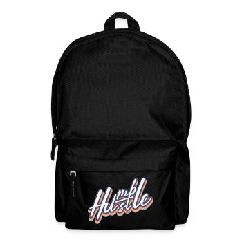 Humble Hustle Entrepreneur Businessman Businesswo - Backpack - black - Front