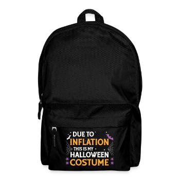 Halloween Inflation Costume - Backpack - black - Front