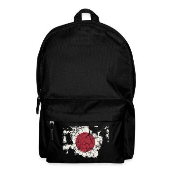 Japan Flag - Vintage - Backpack - black - Front