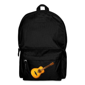 guitare - Sac à dos - noir - Devant