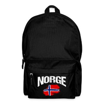 Norway Vacation Norge Fjords Travel Scandinavian - Rucksack - Schwarz - Vorne