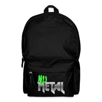 Nu Metal Green Fan Edition - Rucksack - Schwarz - Vorne