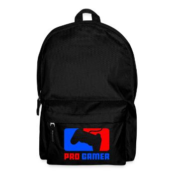 pro gamer - Rucksack - Schwarz - Vorne