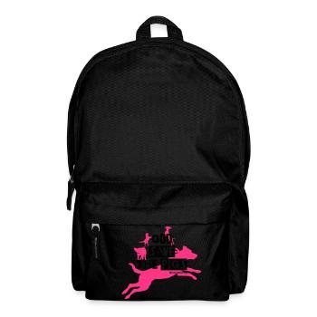 God save the pigs Color - Rucksack - Schwarz - Vorne