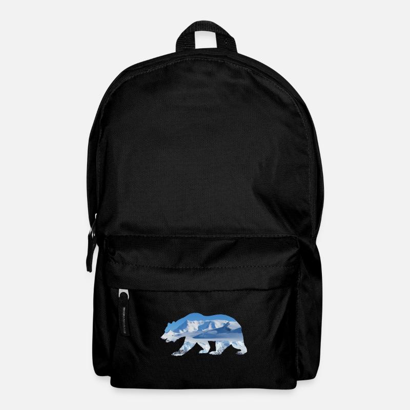 Ours polaire - Sac à dos - noir